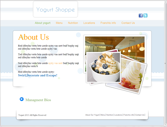 HTML: html_yogurt